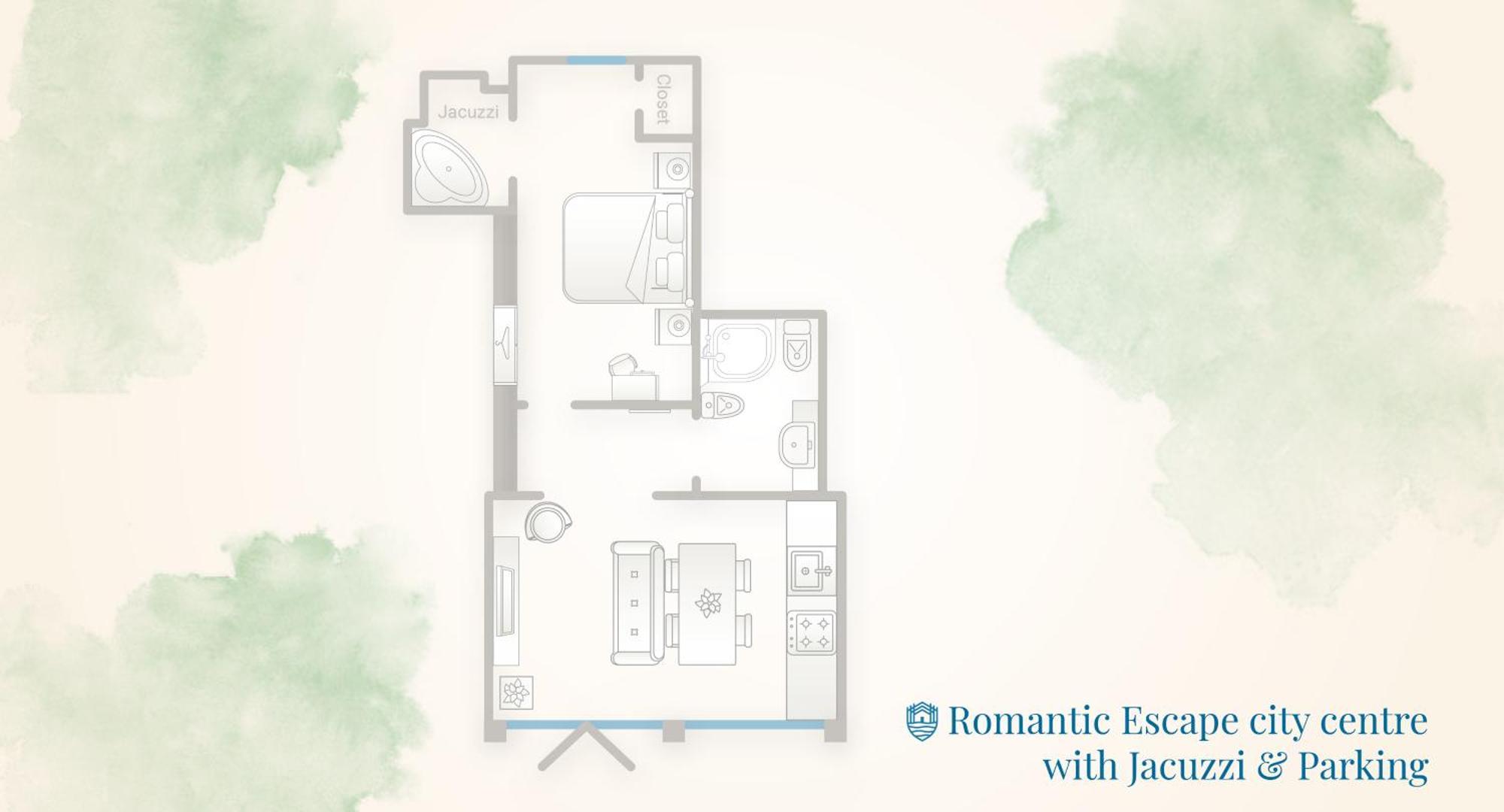 Romantic Escape City Centre With Jacuzzi & Parking By Rent All Комо Екстер'єр фото